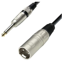 Jack 6.35mm to XLR mono male