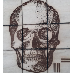 9 Pieces wooden puzzle